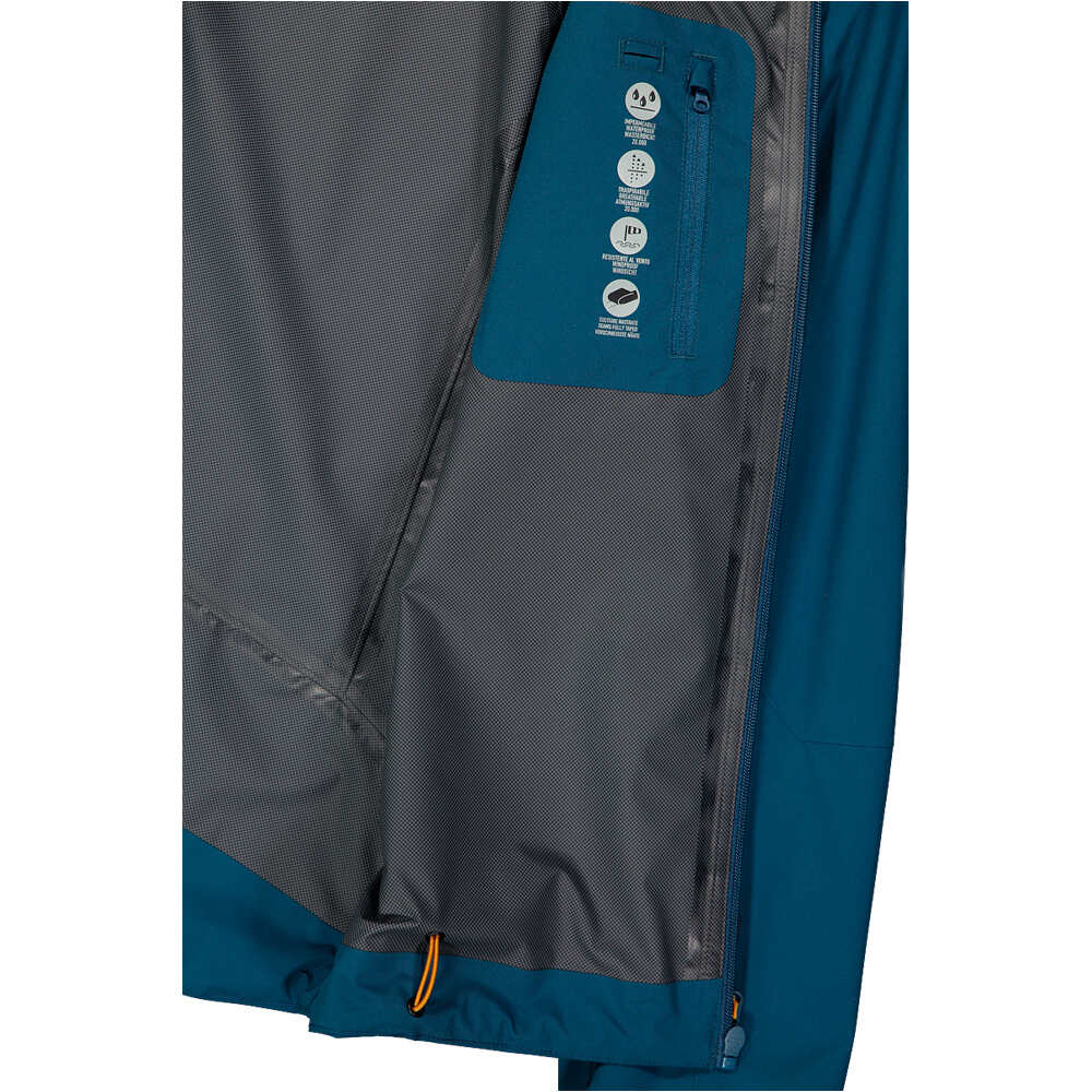 Cmp chaqueta impermeable hombre MAN JACKET FIX HOOD 06