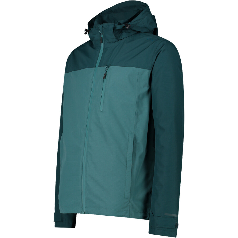 Cmp chaqueta impermeable hombre MAN JACKET FIX HOOD vista detalle