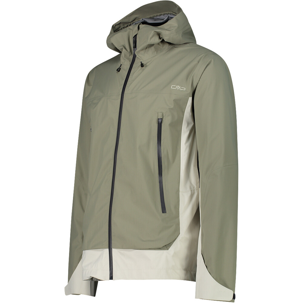 Cmp chaqueta impermeable hombre MAN JACKET FIX HOOD vista detalle