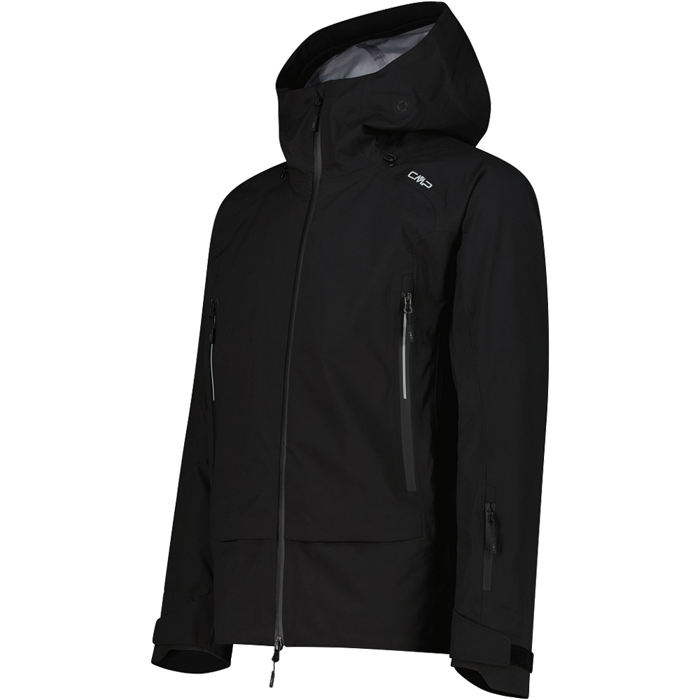 Cmp chaqueta impermeable hombre MAN JACKET FIX HOOD vista detalle