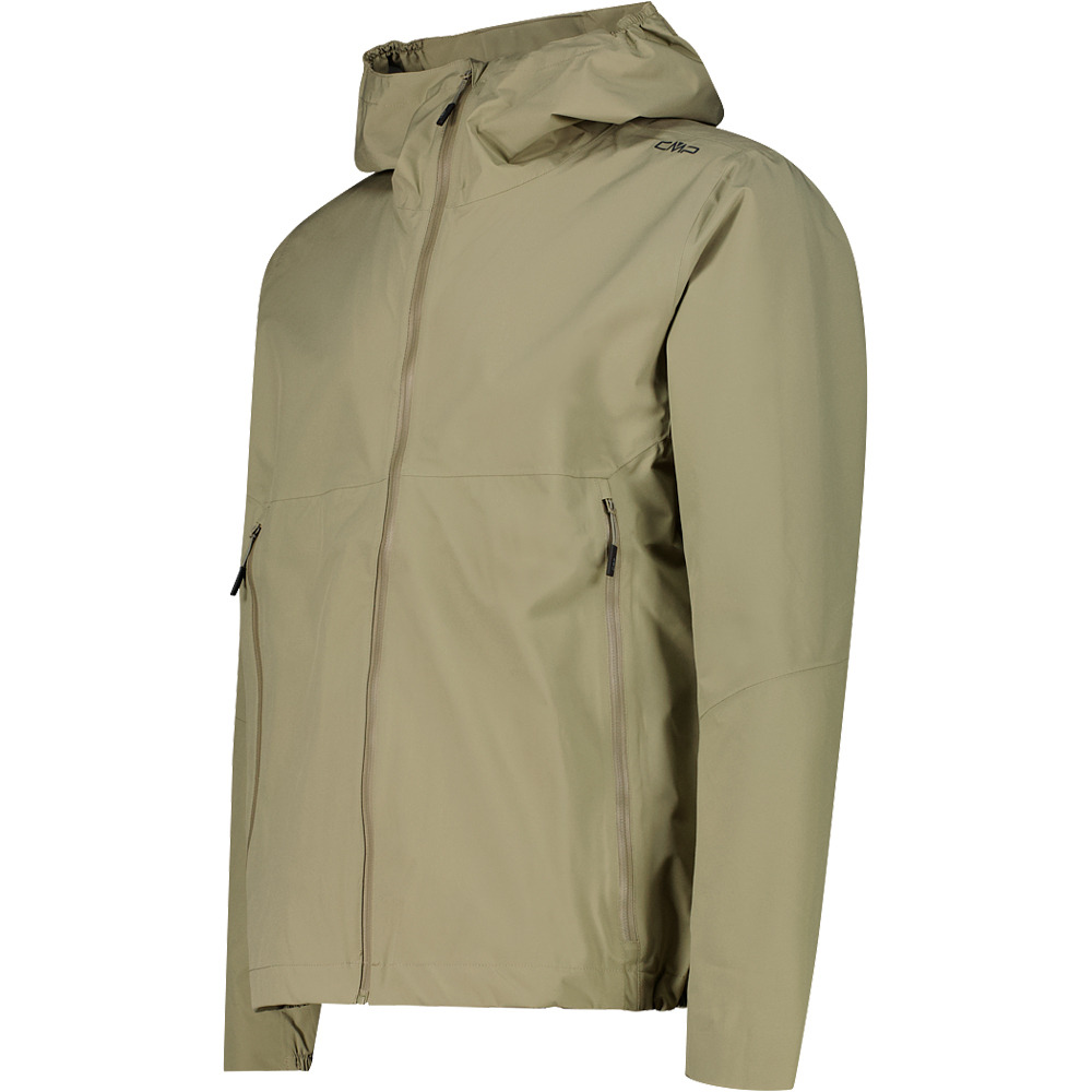 Cmp chaqueta impermeable hombre MAN JACKET FIX HOOD vista detalle