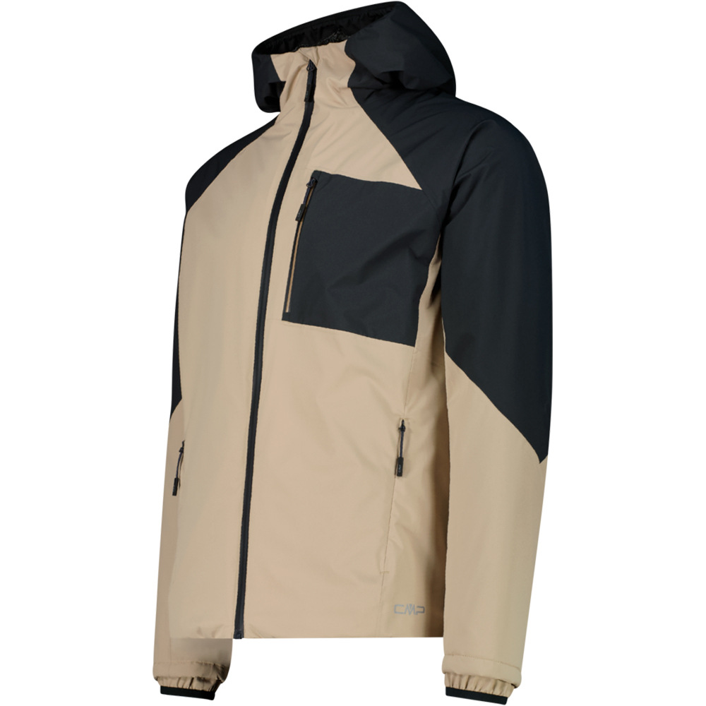 Cmp chaqueta impermeable hombre MAN JACKET FIX HOOD vista detalle