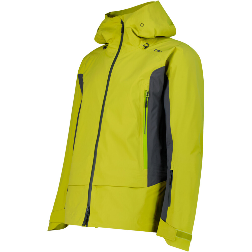 Cmp chaqueta impermeable hombre MAN JACKET FIX HOOD vista detalle