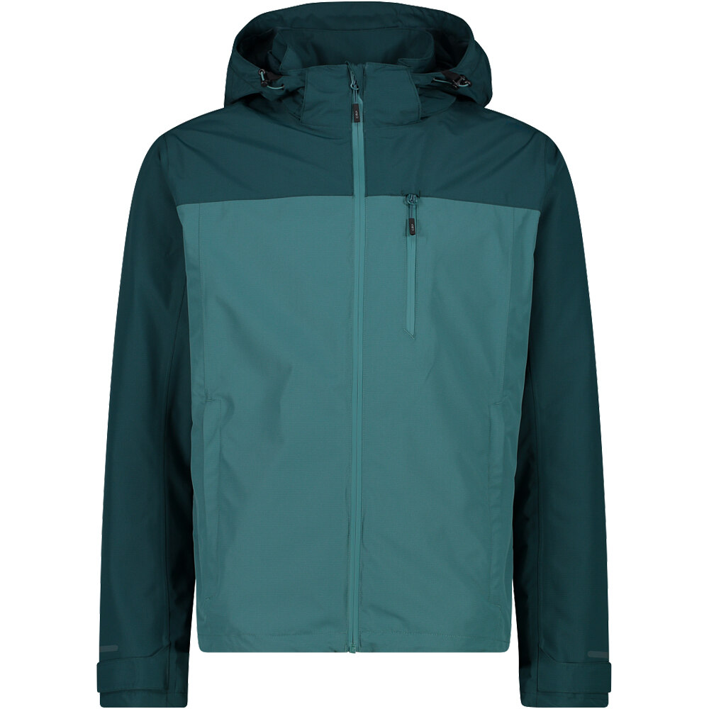 Cmp chaqueta impermeable hombre MAN JACKET FIX HOOD vista frontal