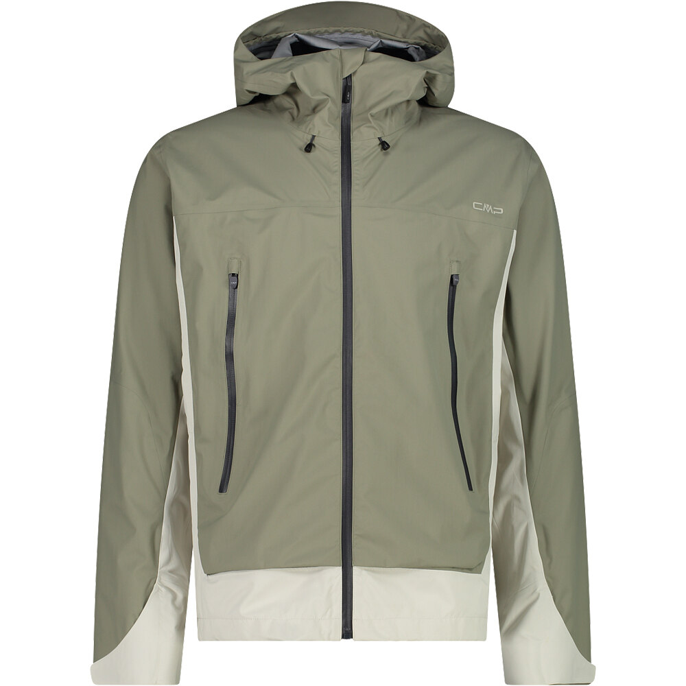 Cmp chaqueta impermeable hombre MAN JACKET FIX HOOD vista frontal