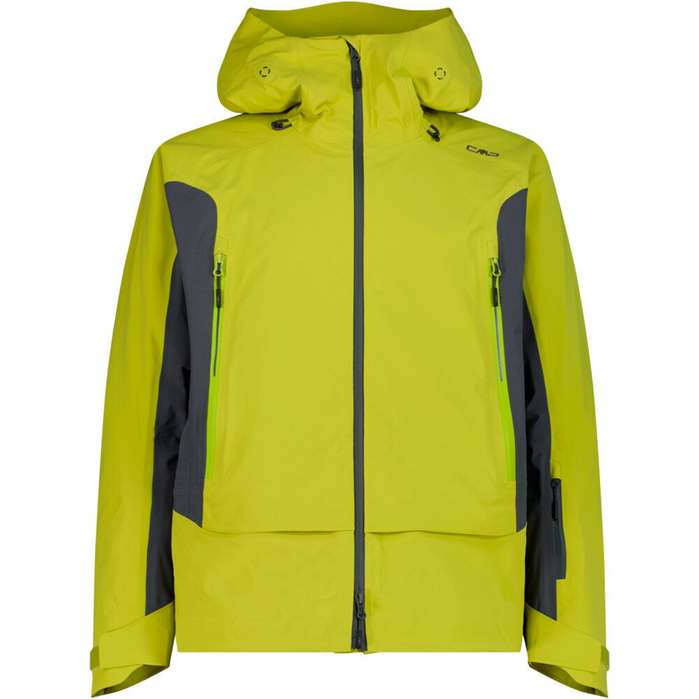 Cmp chaqueta impermeable hombre MAN JACKET FIX HOOD vista frontal