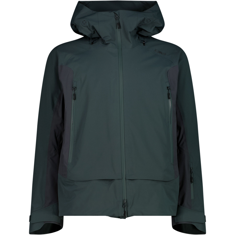 Cmp chaqueta impermeable hombre MAN JACKET FIX HOOD vista frontal