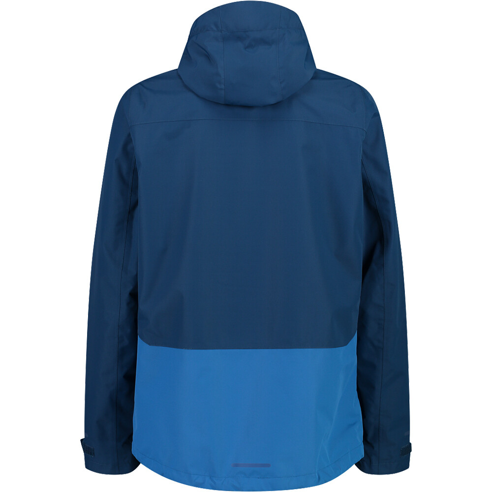 Cmp chaqueta impermeable hombre MAN JACKET FIX HOOD vista trasera