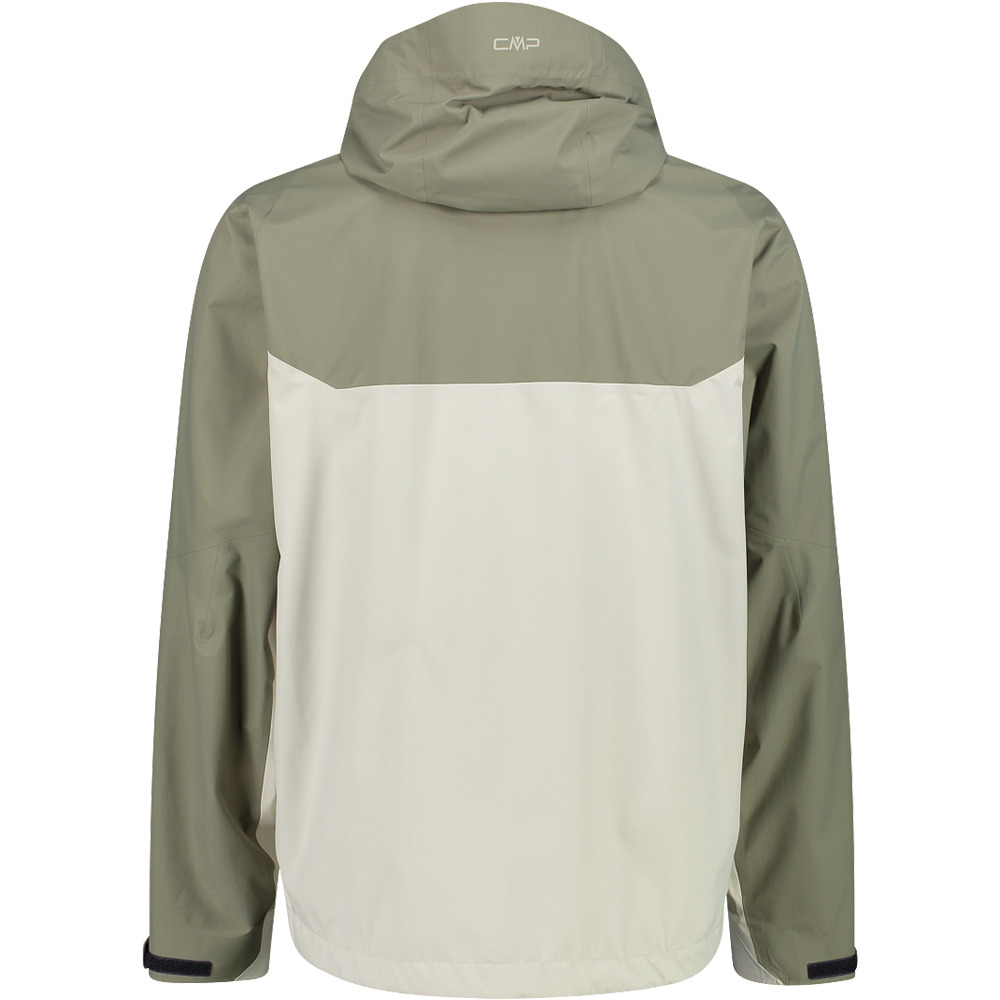 Cmp chaqueta impermeable hombre MAN JACKET FIX HOOD vista trasera