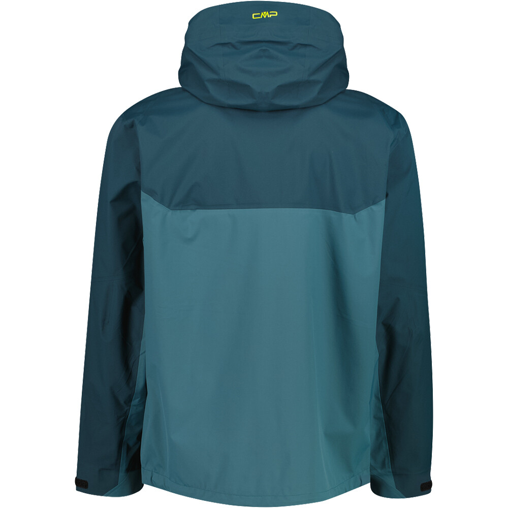 Cmp chaqueta impermeable hombre MAN JACKET FIX HOOD vista trasera