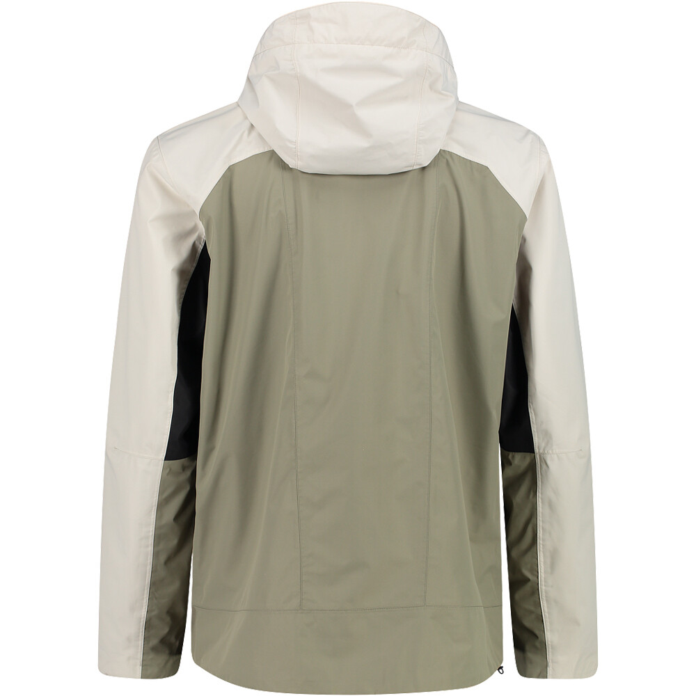 Cmp chaqueta impermeable hombre MAN JACKET FIX HOOD vista trasera
