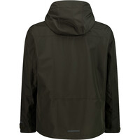 Cmp chaqueta impermeable hombre MAN JACKET FIX HOOD vista trasera