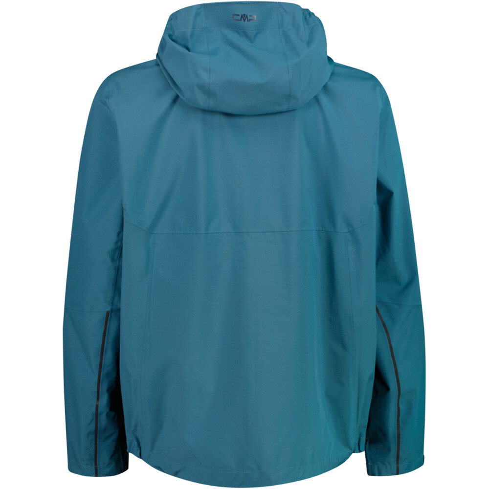 Cmp chaqueta impermeable hombre MAN JACKET FIX HOOD vista trasera