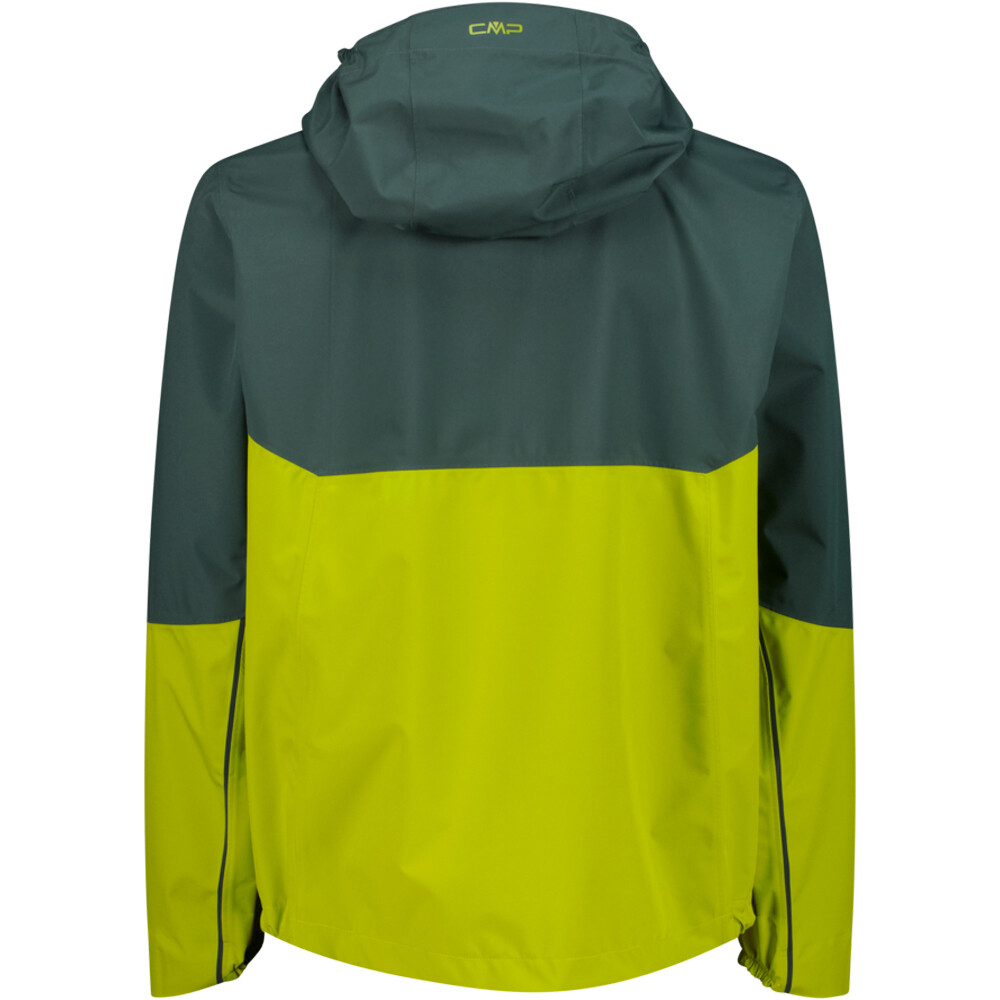 Cmp chaqueta impermeable hombre MAN JACKET FIX HOOD vista trasera