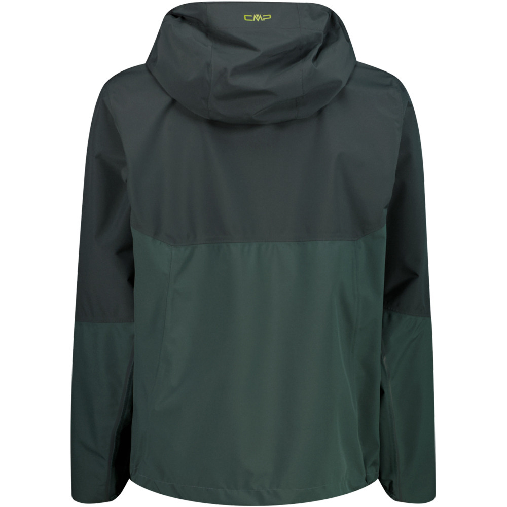 Cmp chaqueta impermeable hombre MAN JACKET FIX HOOD vista trasera