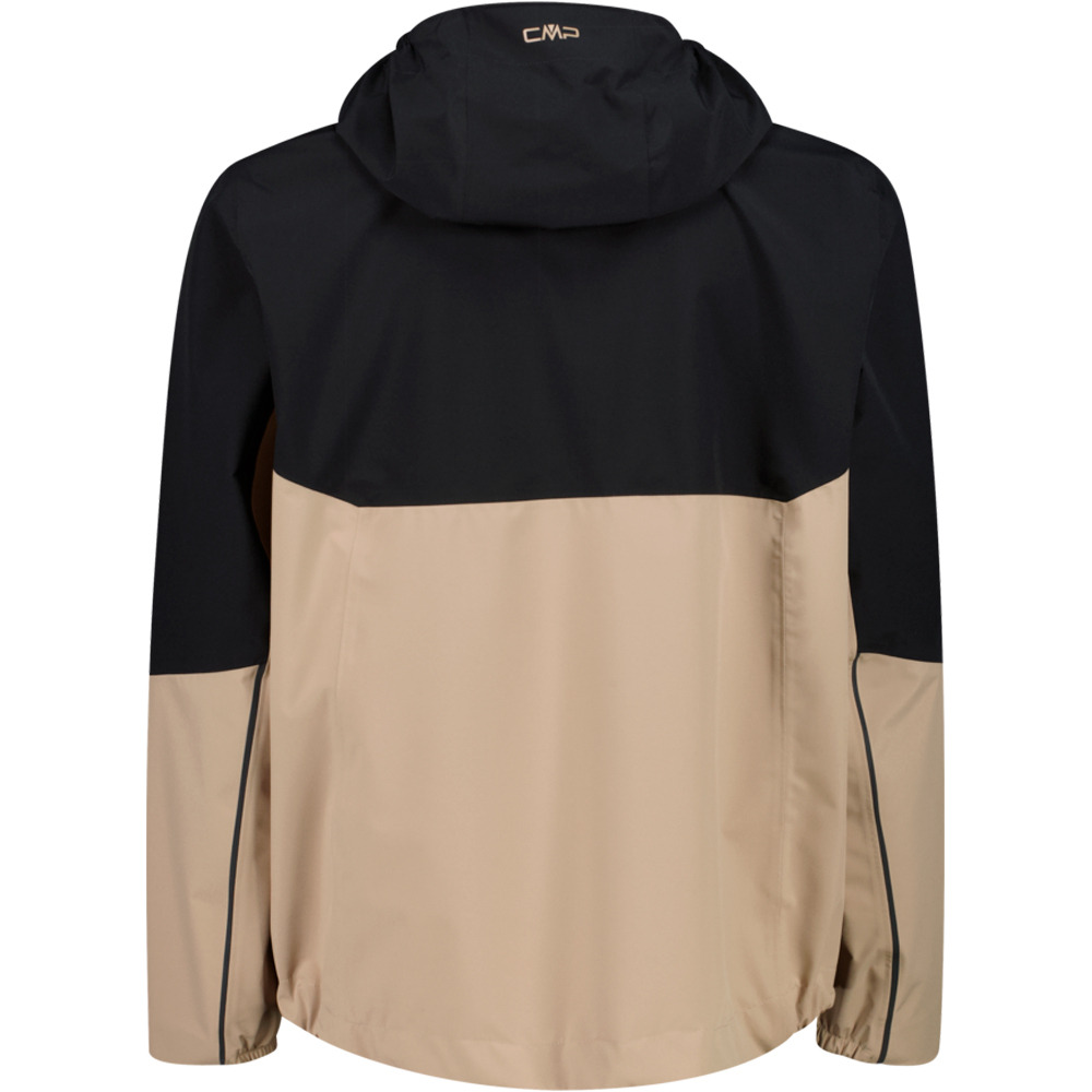 Cmp chaqueta impermeable hombre MAN JACKET FIX HOOD vista trasera