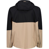 Cmp chaqueta impermeable hombre MAN JACKET FIX HOOD vista trasera