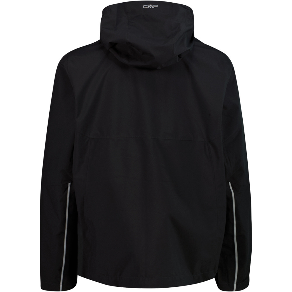 Cmp chaqueta impermeable hombre MAN JACKET FIX HOOD vista trasera