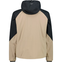 Cmp chaqueta impermeable hombre MAN JACKET FIX HOOD vista trasera