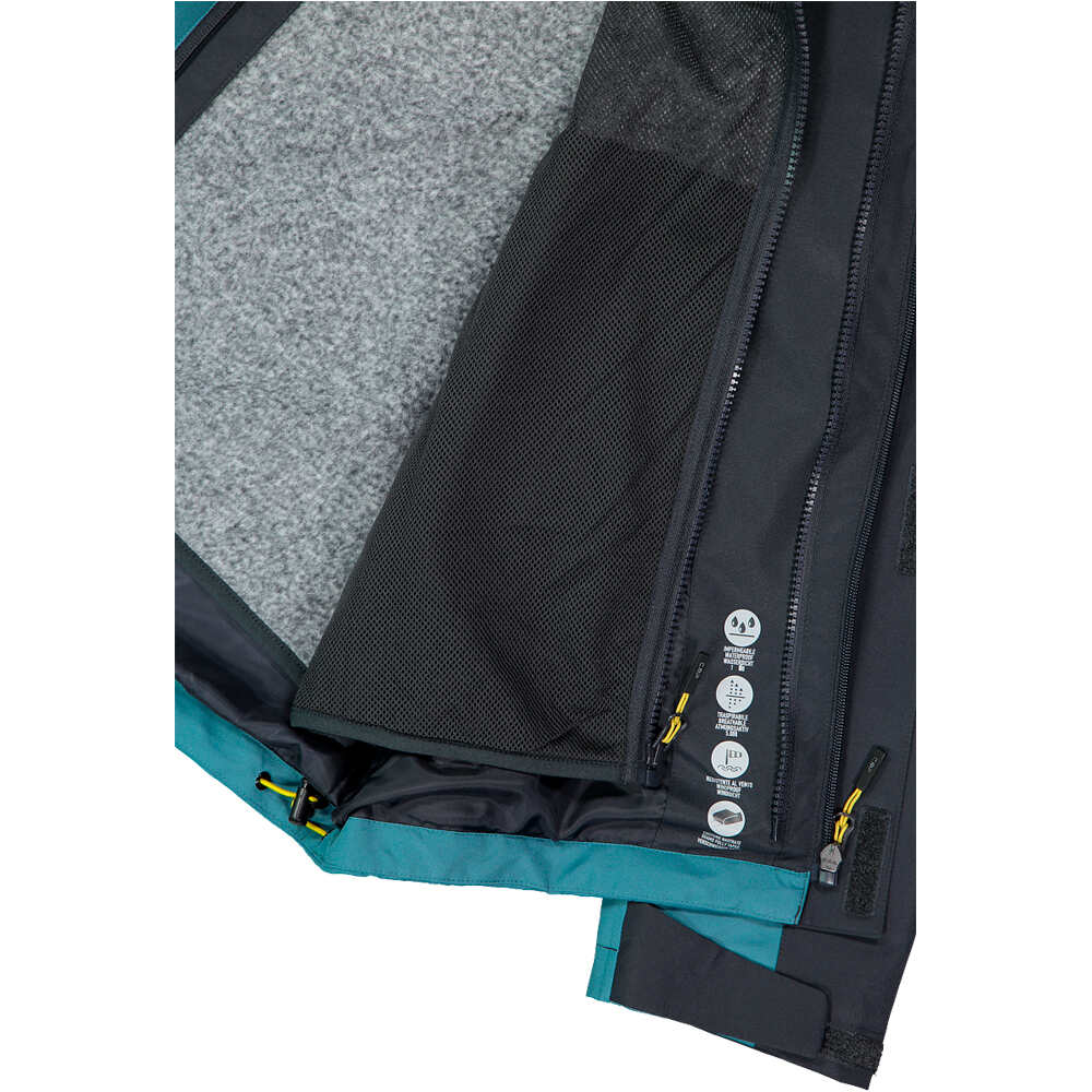 Cmp chaqueta impermeable hombre MAN JACKET ZIP HOOD DETACHABLE INN.JACKET 08