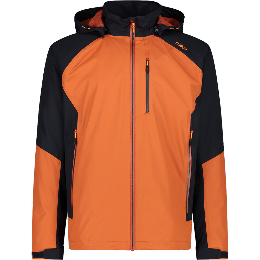 Cmp chaqueta impermeable hombre MAN JACKET ZIP HOOD vista frontal