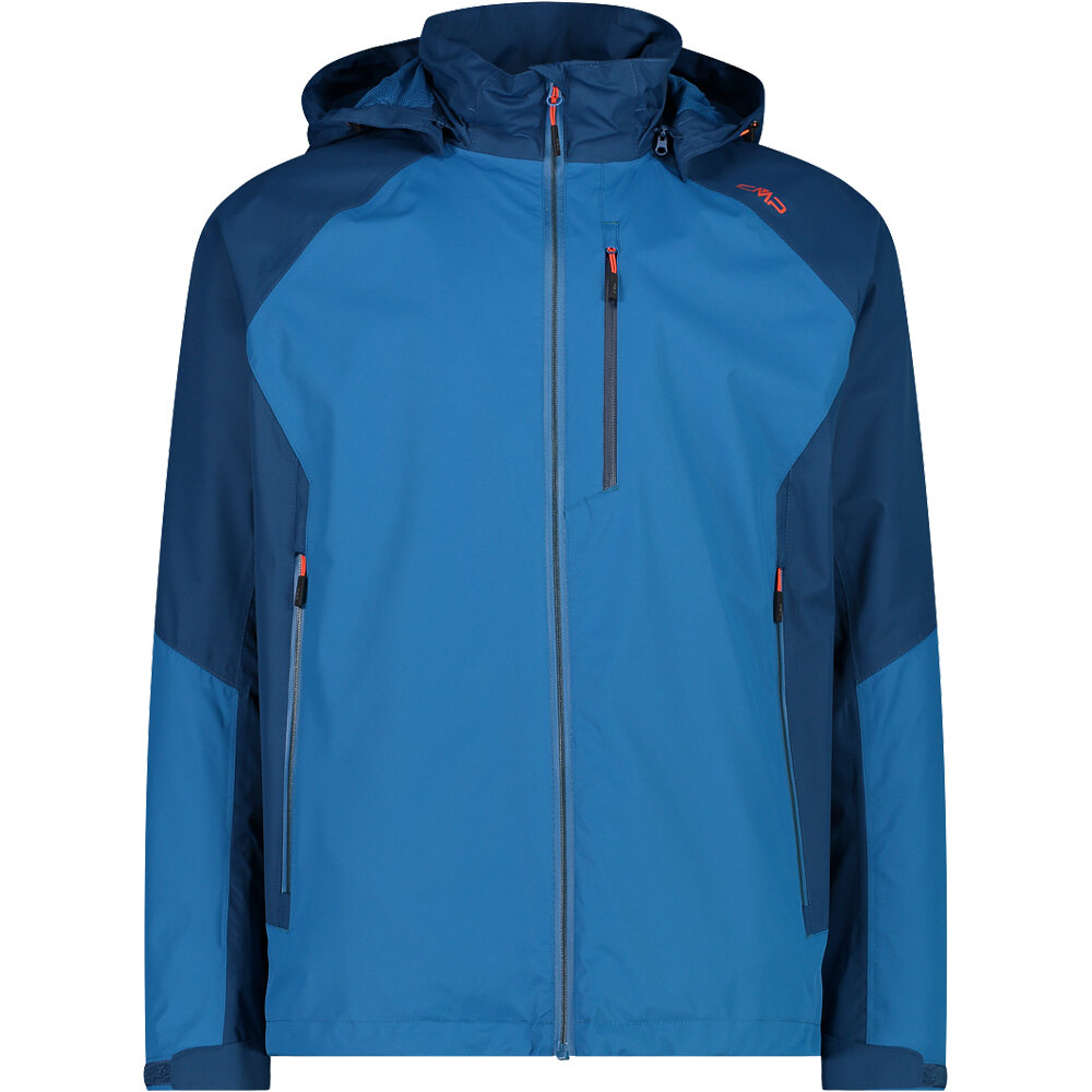 Cmp chaqueta impermeable hombre MAN JACKET ZIP HOOD vista frontal