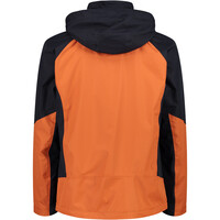 Cmp chaqueta impermeable hombre MAN JACKET ZIP HOOD vista trasera