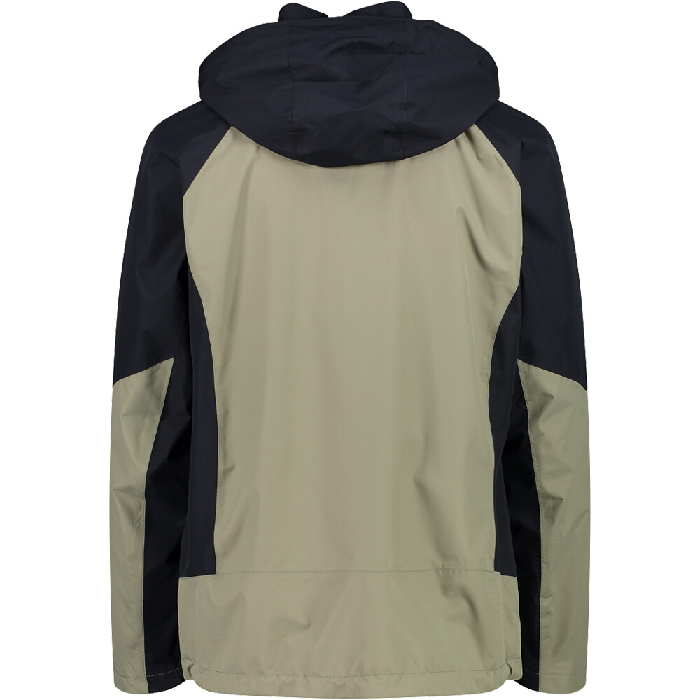 Cmp chaqueta impermeable hombre MAN JACKET ZIP HOOD vista trasera