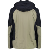 Cmp chaqueta impermeable hombre MAN JACKET ZIP HOOD vista trasera