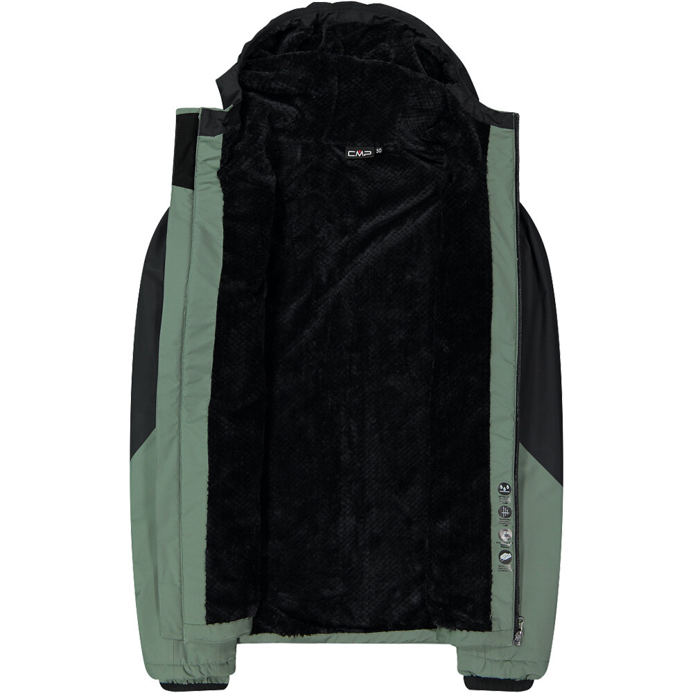 Cmp chaqueta impermeable insulada hombre MAN JACKET FIX HOOD 03