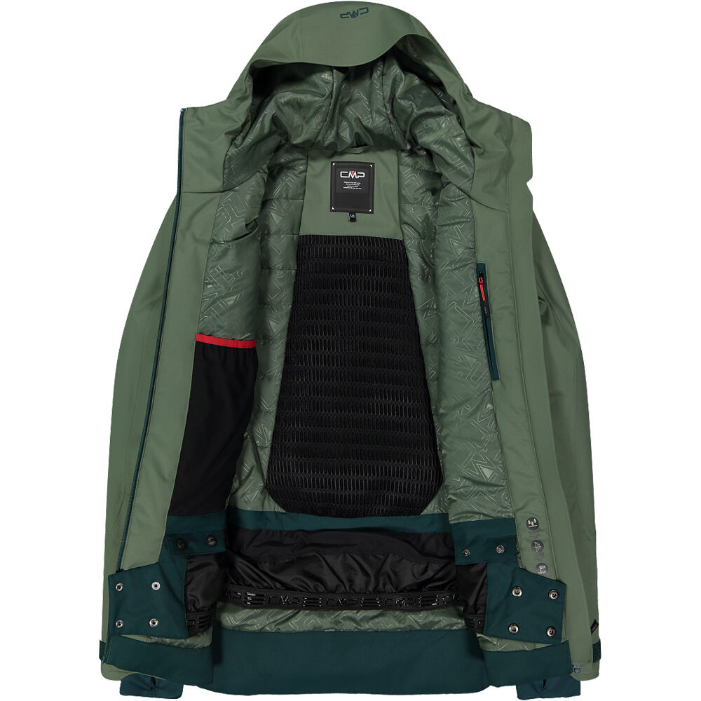 Cmp chaqueta impermeable insulada hombre MAN JACKET FIX HOOD 03