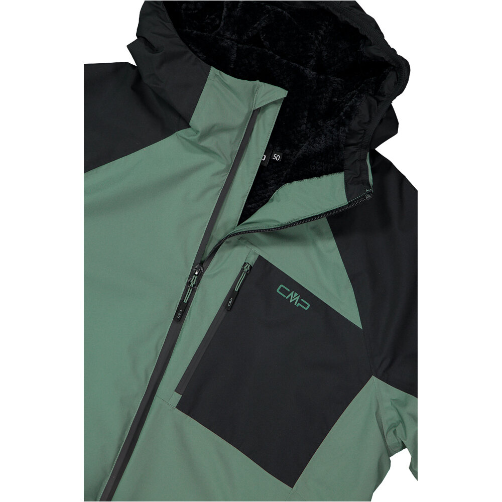 Cmp chaqueta impermeable insulada hombre MAN JACKET FIX HOOD 04