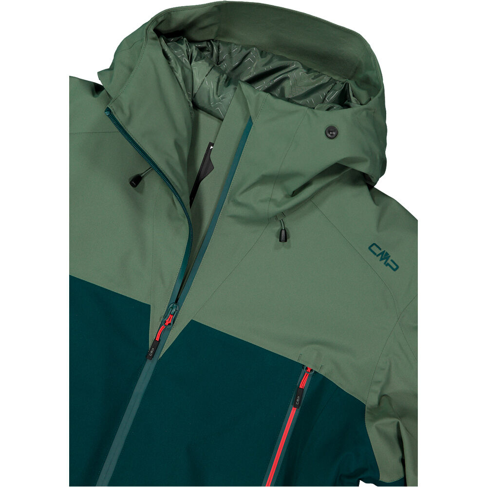 Cmp chaqueta impermeable insulada hombre MAN JACKET FIX HOOD 06