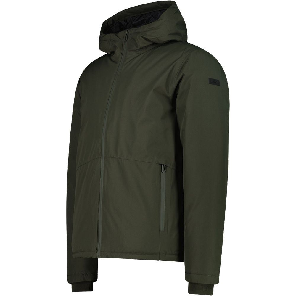 Cmp chaqueta impermeable insulada hombre MAN JACKET FIX HOOD vista detalle