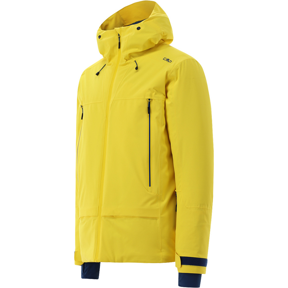 Cmp chaqueta impermeable insulada hombre MAN JACKET FIX HOOD vista detalle