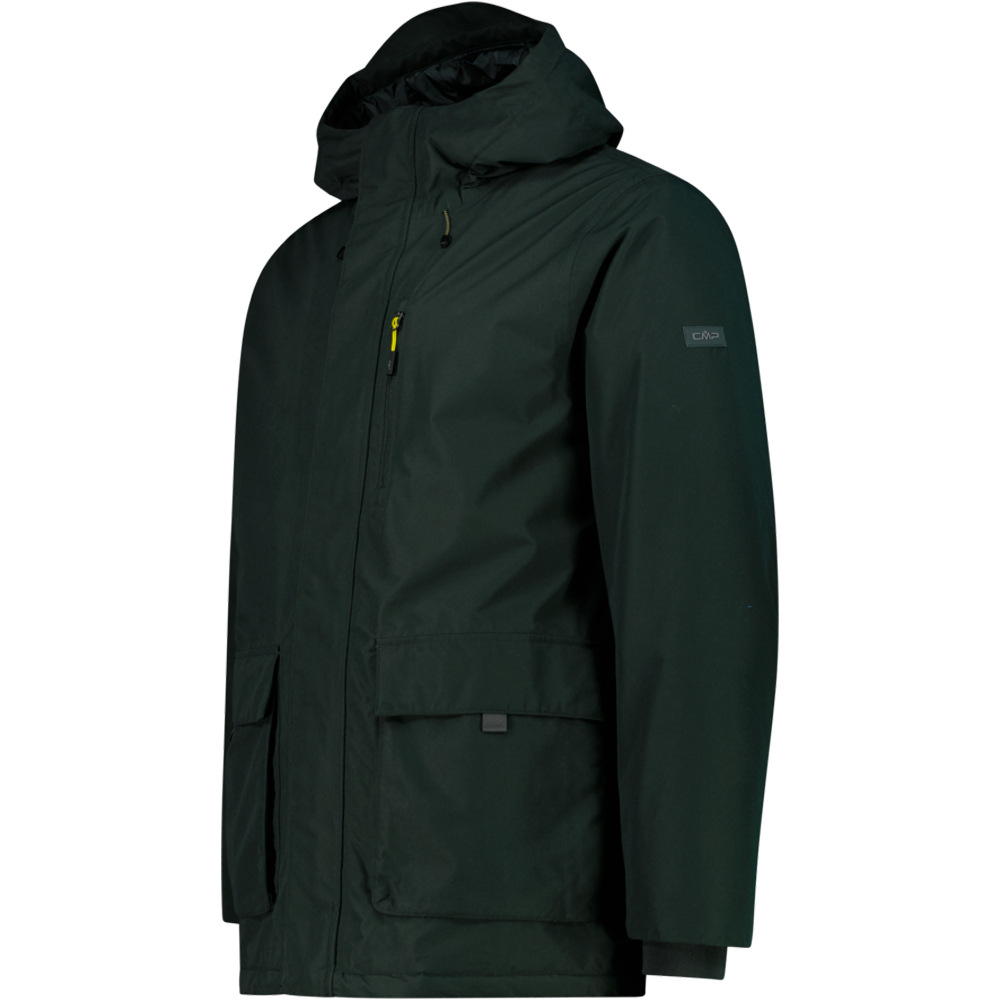 Cmp chaqueta impermeable insulada hombre MAN JACKET FIX HOOD vista detalle