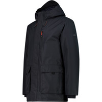 Cmp chaqueta impermeable insulada hombre MAN JACKET FIX HOOD vista detalle