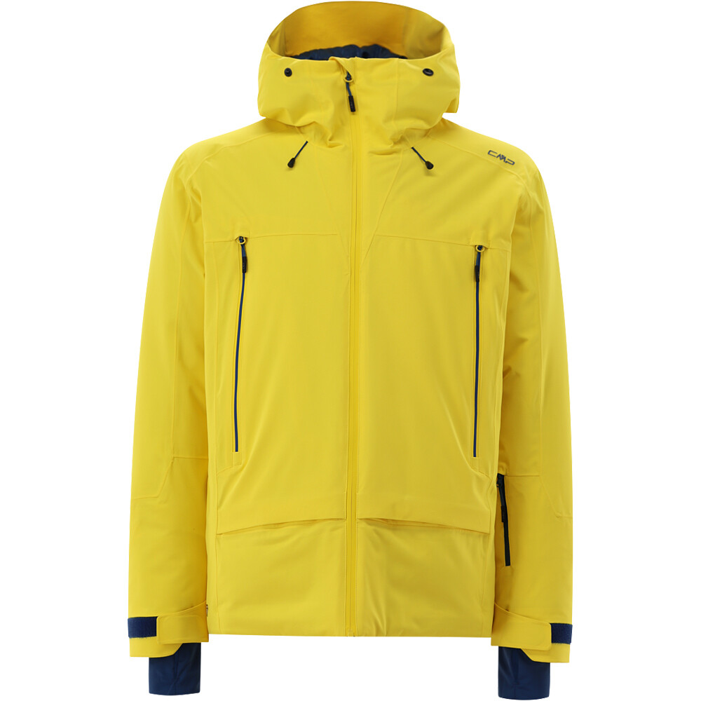 Cmp chaqueta impermeable insulada hombre MAN JACKET FIX HOOD vista frontal