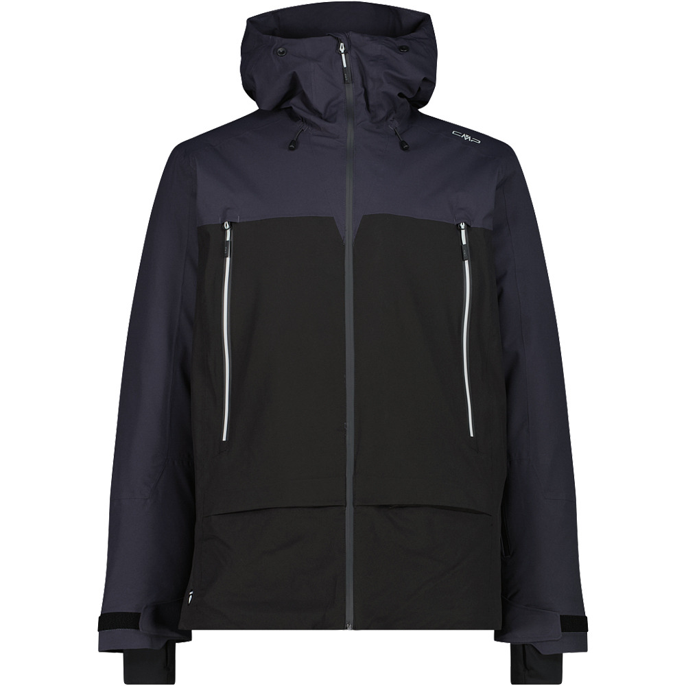Cmp chaqueta impermeable insulada hombre MAN JACKET FIX HOOD vista frontal