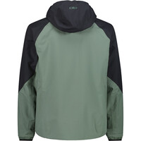 Cmp chaqueta impermeable insulada hombre MAN JACKET FIX HOOD vista trasera