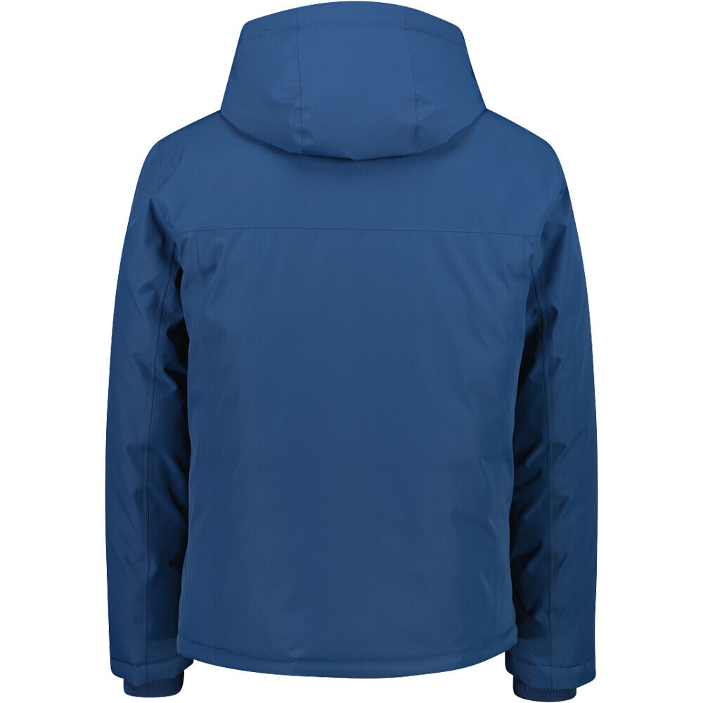 Cmp chaqueta impermeable insulada hombre MAN JACKET FIX HOOD vista trasera