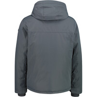 Cmp chaqueta impermeable insulada hombre MAN JACKET FIX HOOD vista trasera
