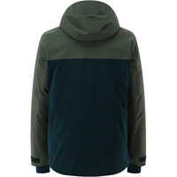 Cmp chaqueta impermeable insulada hombre MAN JACKET FIX HOOD vista trasera