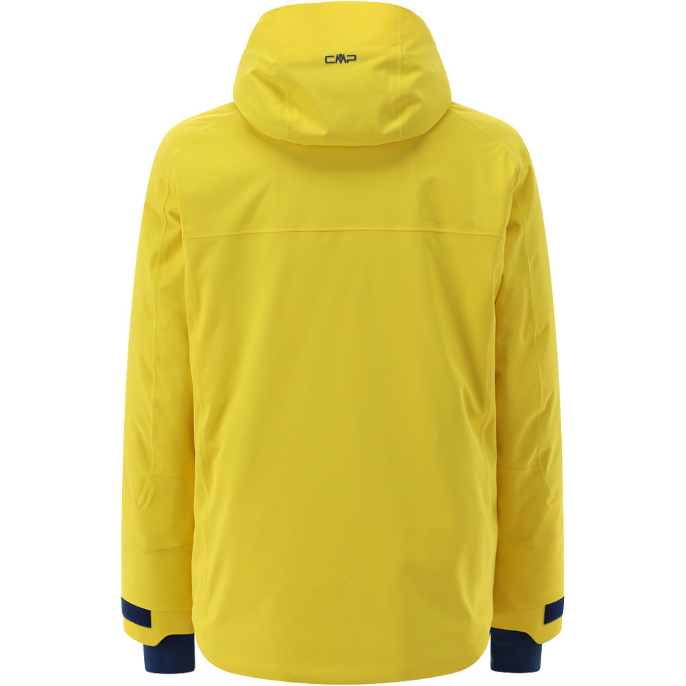 Cmp chaqueta impermeable insulada hombre MAN JACKET FIX HOOD vista trasera