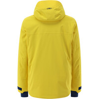 Cmp chaqueta impermeable insulada hombre MAN JACKET FIX HOOD vista trasera