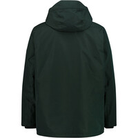 Cmp chaqueta impermeable insulada hombre MAN JACKET FIX HOOD vista trasera
