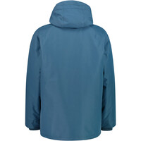 Cmp chaqueta impermeable insulada hombre MAN JACKET FIX HOOD vista trasera