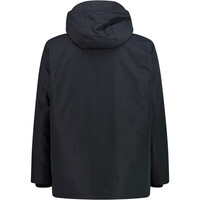 Cmp chaqueta impermeable insulada hombre MAN JACKET FIX HOOD vista trasera
