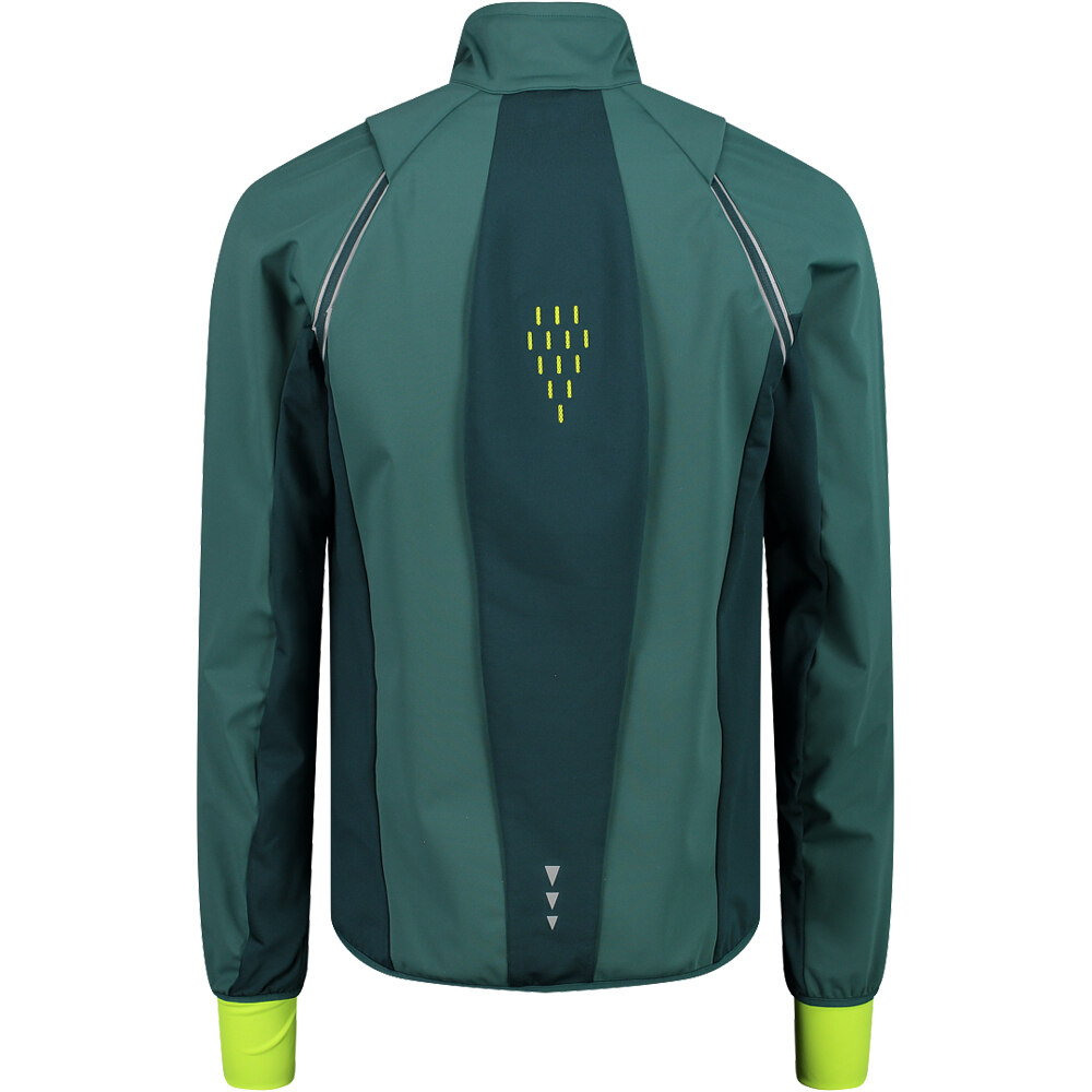 Cmp chaqueta impermeable insulada hombre MAN JACKET WITH DETACHABLE SLEEVES vista trasera