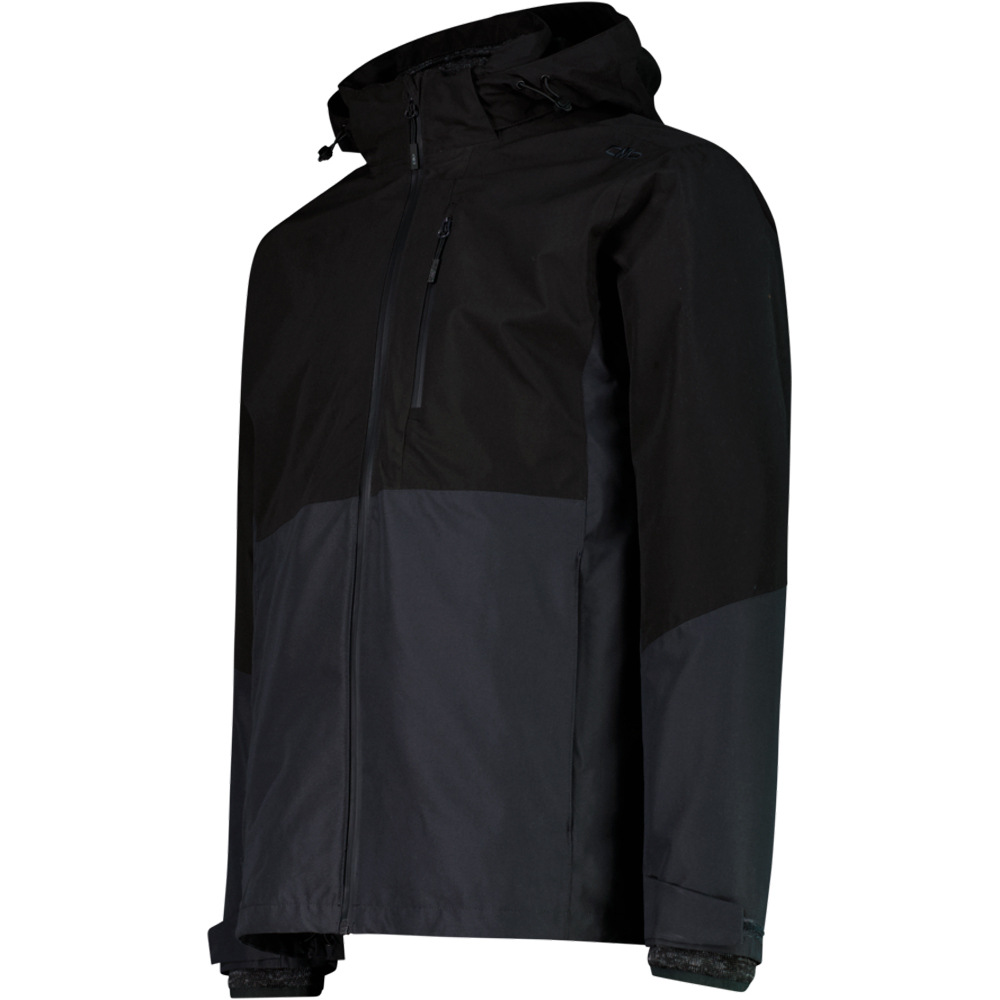 Cmp chaqueta impermeable insulada hombre MAN JACKET ZIP HOOD DETACHABLE INN.JACKET vista detalle
